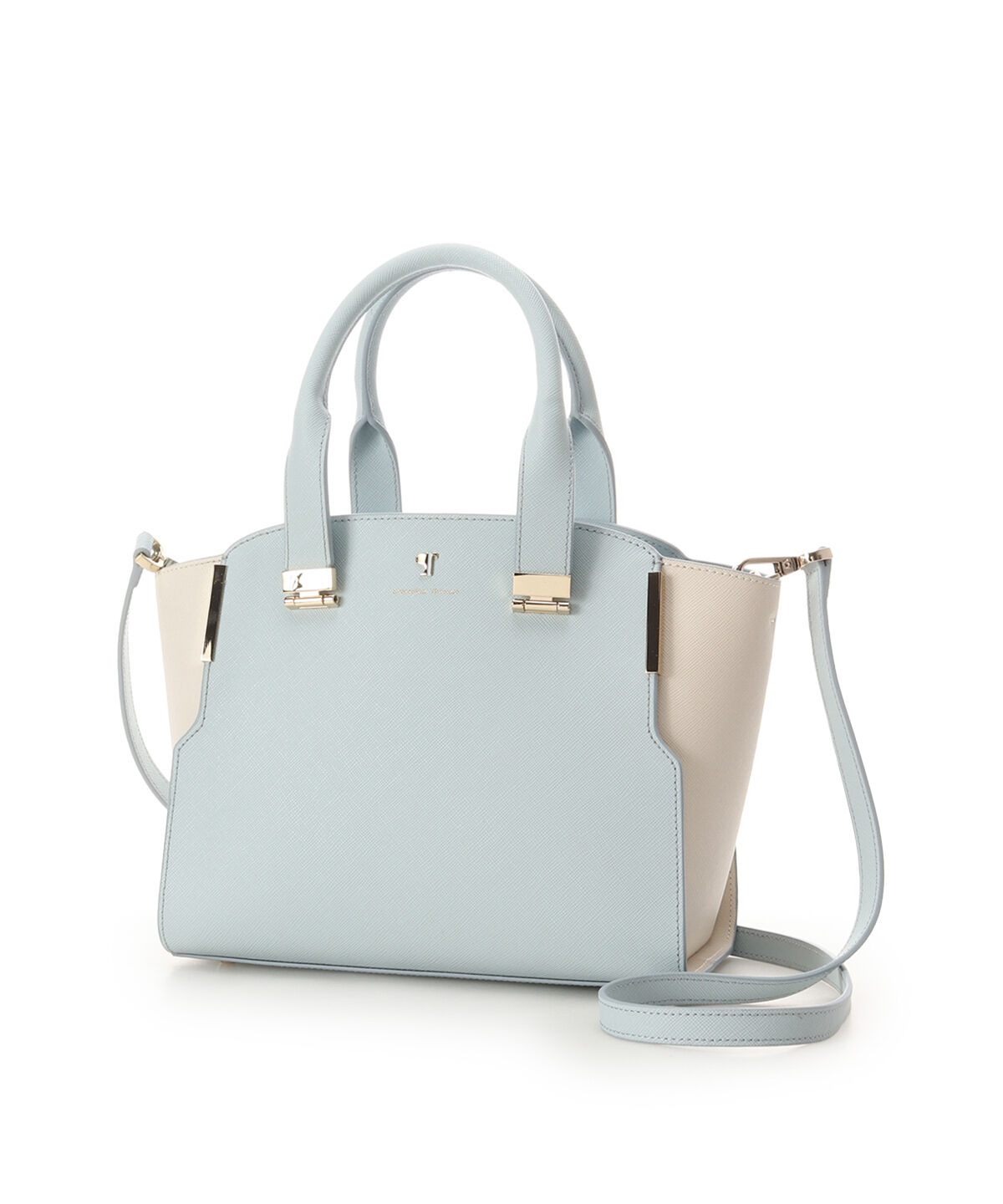 Samantha Thavasa「[Newカラー]Pomme d'espoir ポムディスポワール バイカラーハンドルバッグ」|ハンドバッグ|