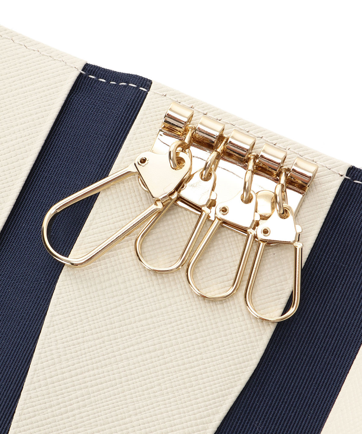 Samantha Thavasa「[Newカラー]Pomme d'espoir ポムディスポワール バイカラーキーケース」|キーケース|