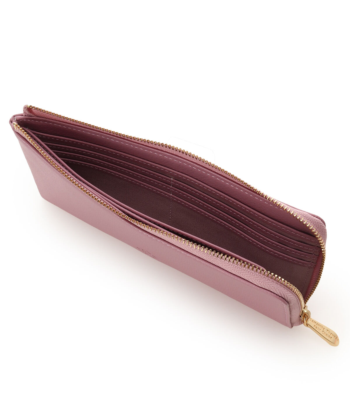 Samantha Thavasa Petit Choice「スクエアモチーフソフトレザー 長財布」|財布|