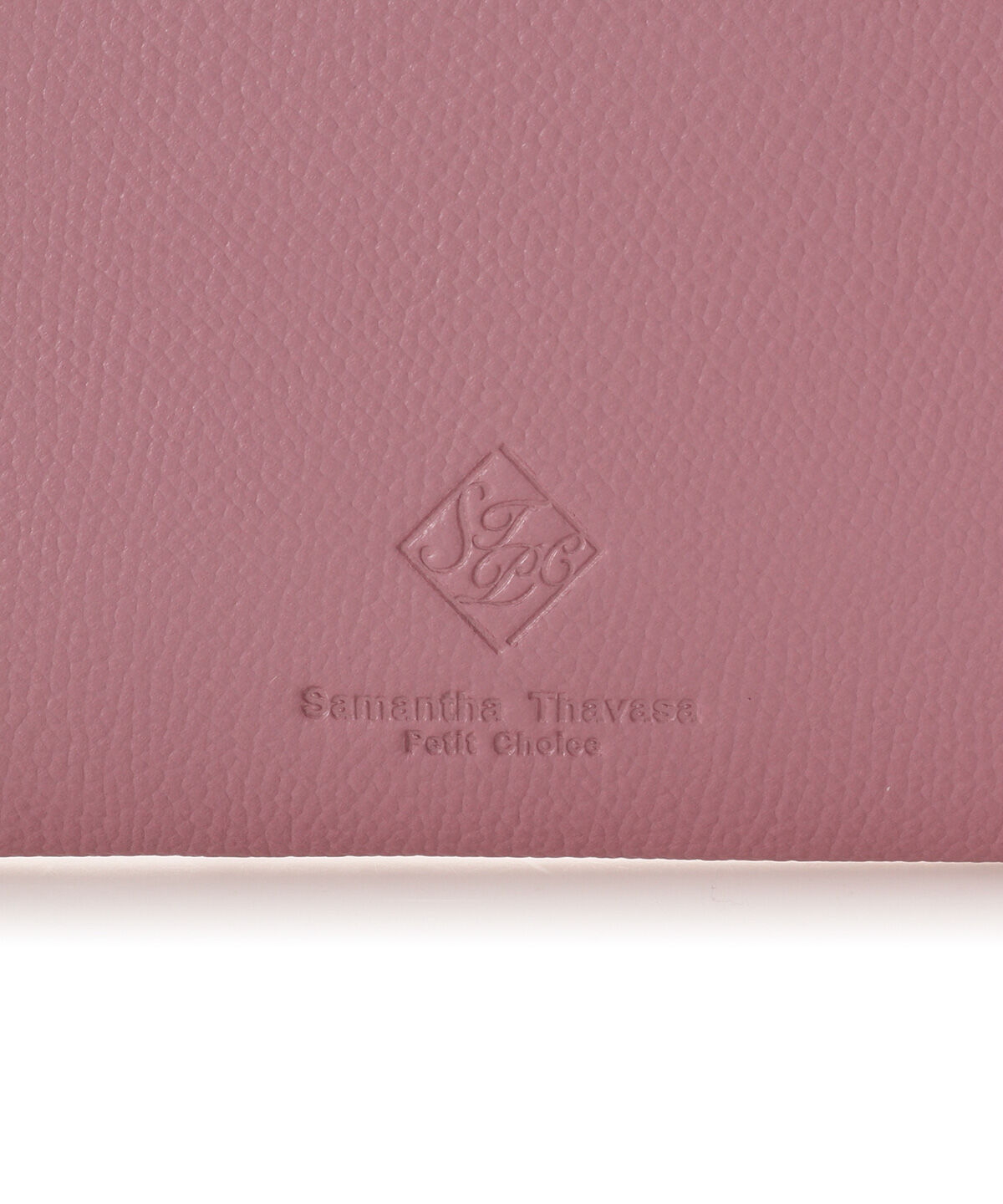 Samantha Thavasa Petit Choice「スクエアモチーフソフトレザー 長財布」|財布|
