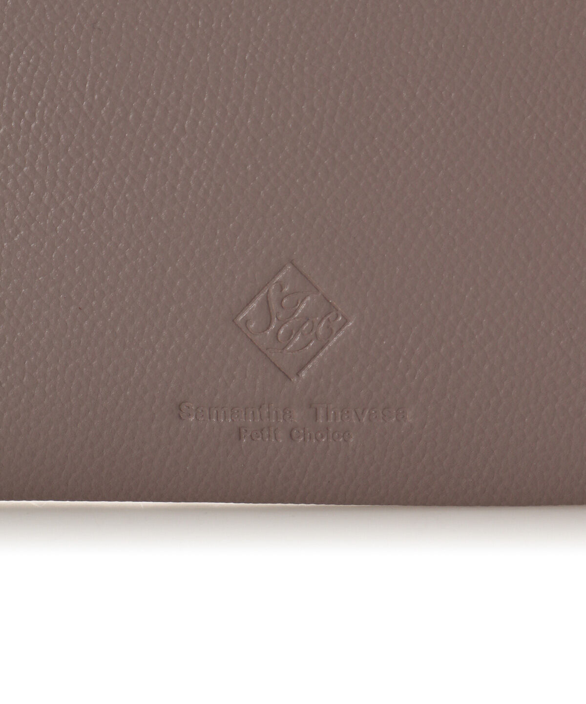 Samantha Thavasa Petit Choice「スクエアモチーフソフトレザー 長財布」|財布|