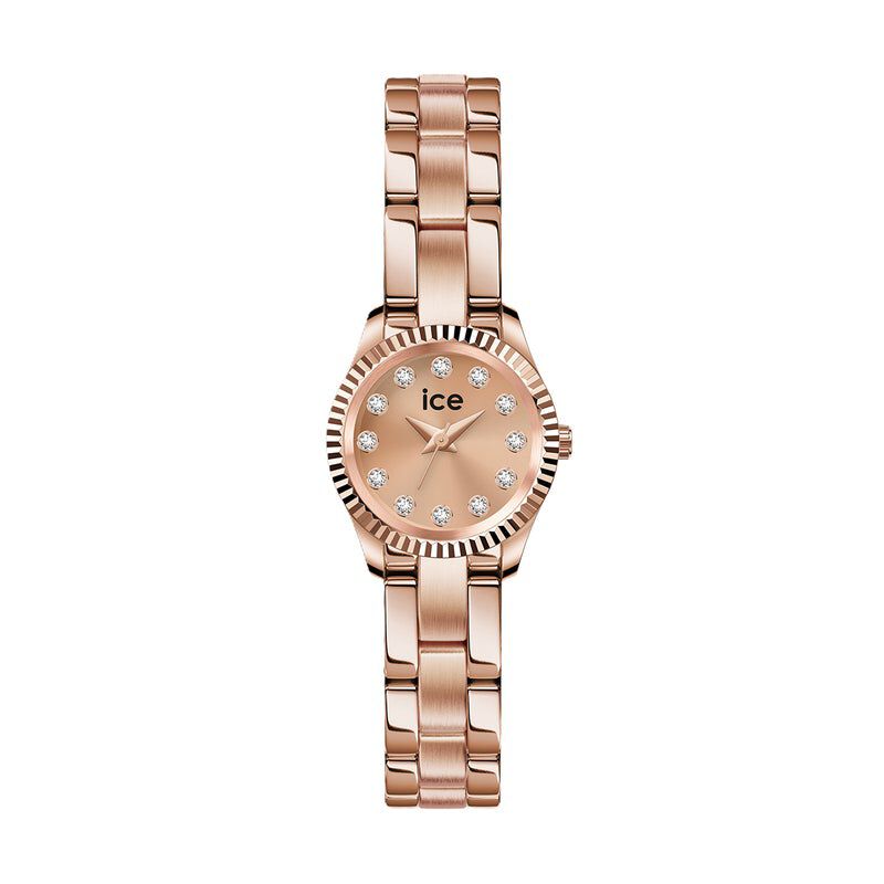 ICE-WATCH「〈ICE-WATCH(ｱｲｽｳｫｯﾁ)〉ICE mini ﾛｰｽﾞｺﾞｰﾙﾄﾞ19mm」|腕時計|