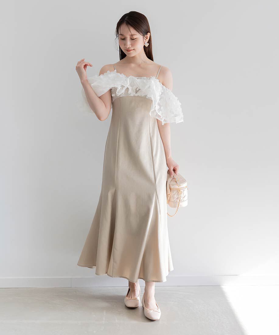  「スクエアトゥバレエシューズ」|パンプス|