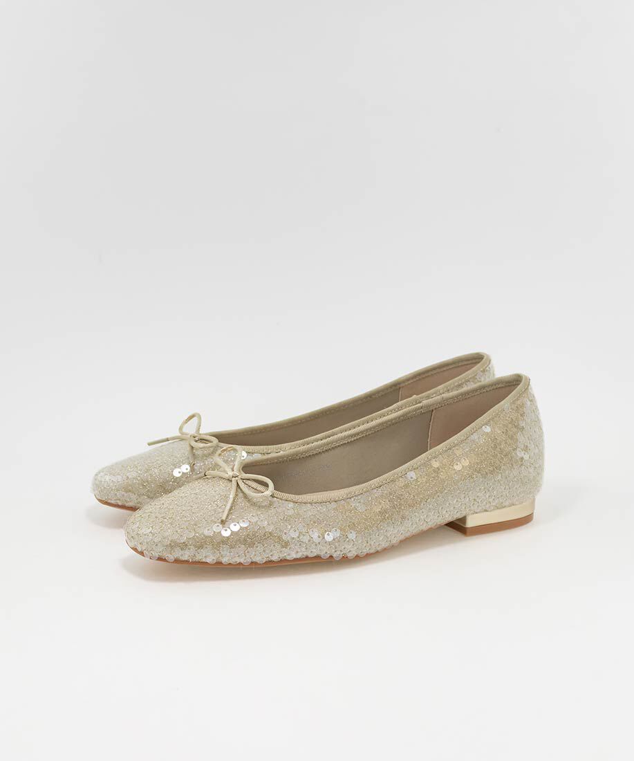  「スクエアトゥバレエシューズ」|パンプス|