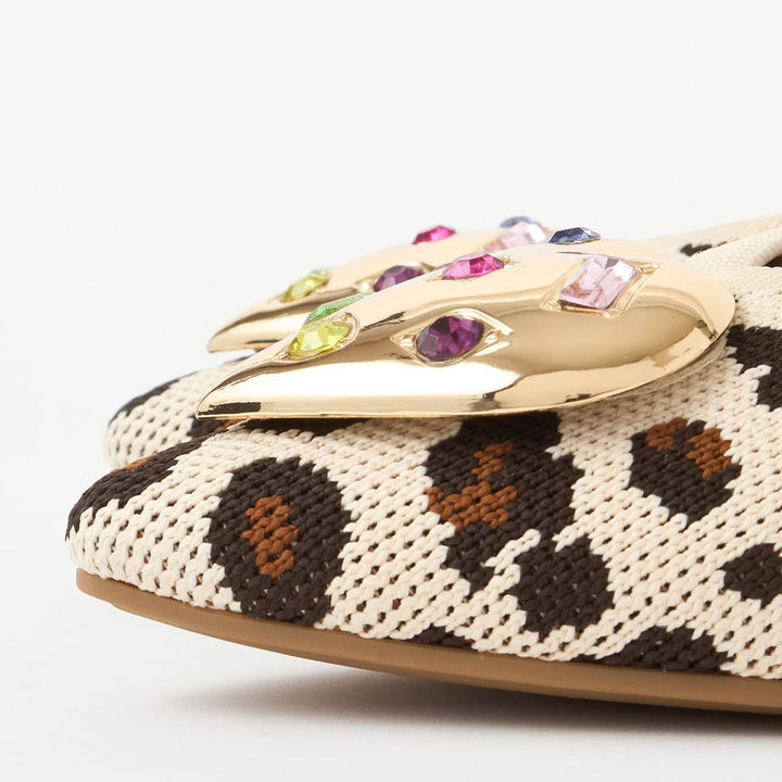 CUMUU＿DIANA「ハートモチーフニットシューズ　EI42854」|パンプス|