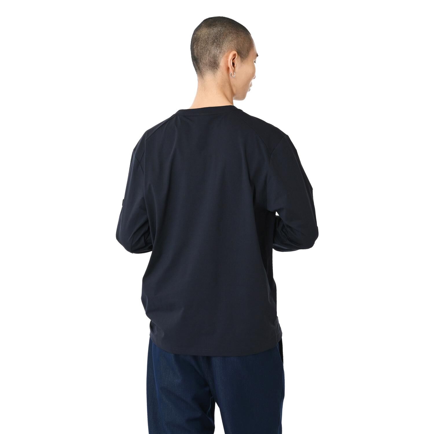 NEW BALANCE 「【NEW BALANCEｳｪｱ】M ﾄﾞﾗｲｼﾞｬｰｼﾞｰﾛﾝｸﾞｽﾘｰﾌﾞT」|Tシャツ・カットソー|