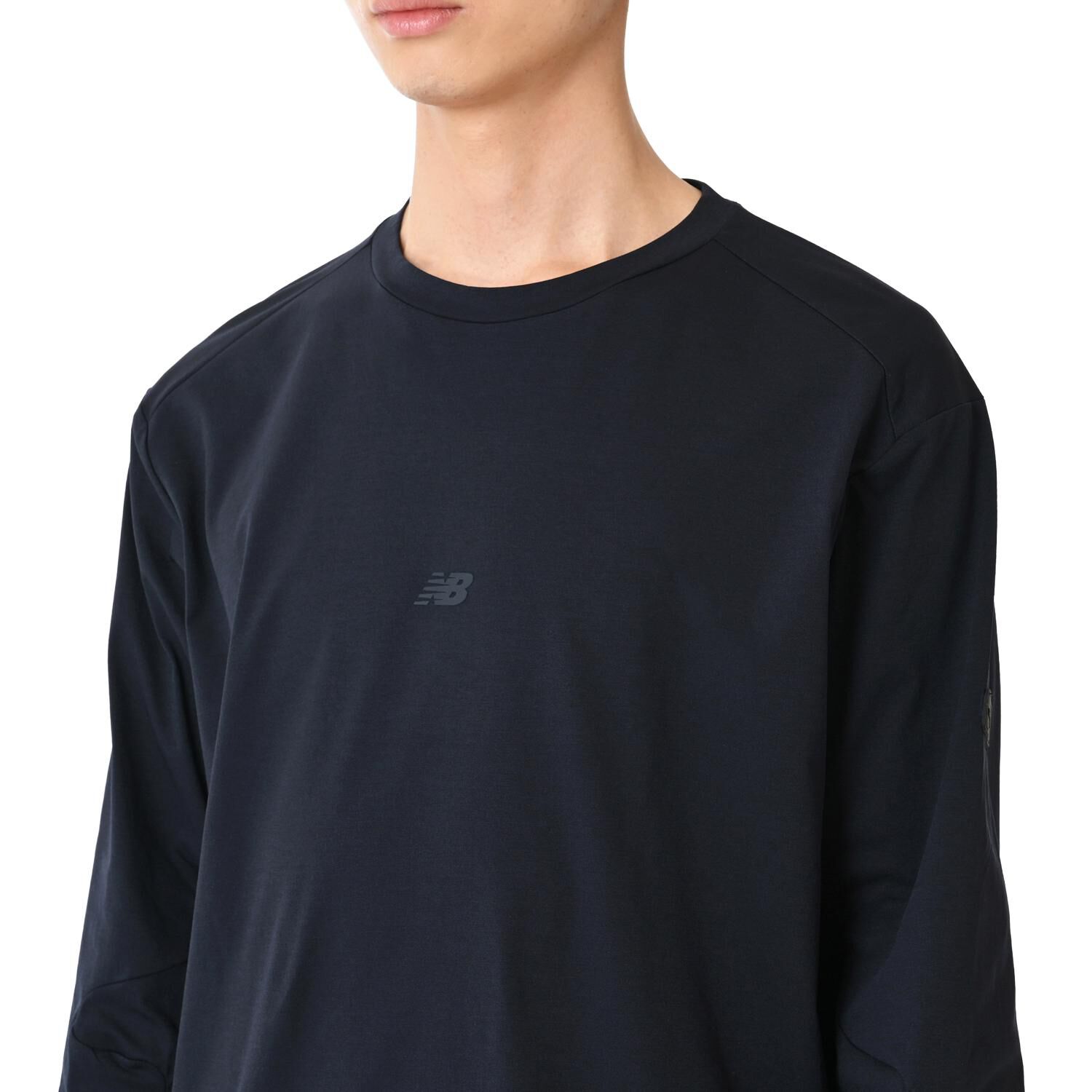 NEW BALANCE 「【NEW BALANCEｳｪｱ】M ﾄﾞﾗｲｼﾞｬｰｼﾞｰﾛﾝｸﾞｽﾘｰﾌﾞT」|Tシャツ・カットソー|