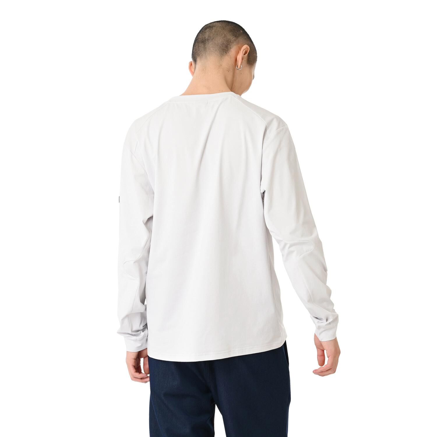 NEW BALANCE 「【NEW BALANCEｳｪｱ】M ﾄﾞﾗｲｼﾞｬｰｼﾞｰﾛﾝｸﾞｽﾘｰﾌﾞT」|Tシャツ・カットソー|