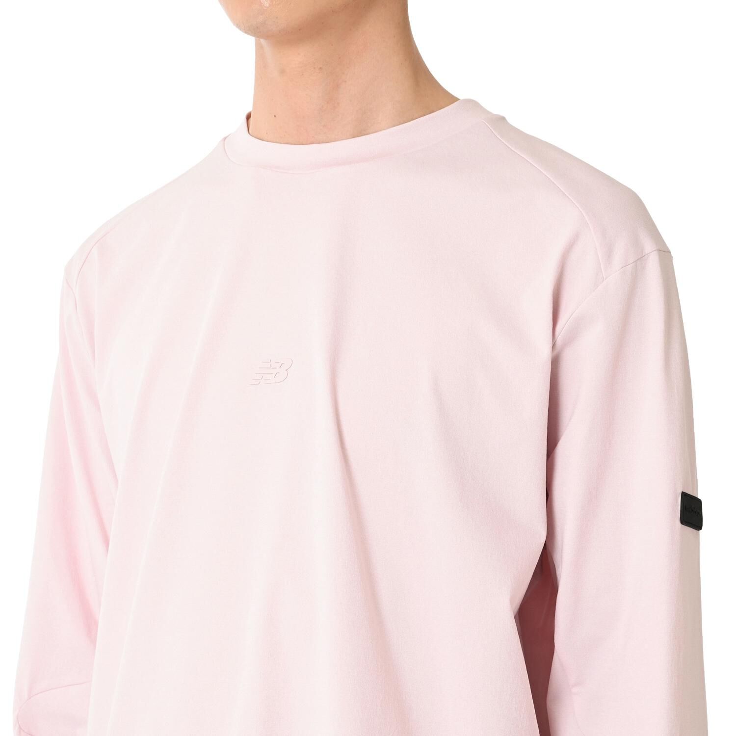 NEW BALANCE 「【NEW BALANCEｳｪｱ】M ﾄﾞﾗｲｼﾞｬｰｼﾞｰﾛﾝｸﾞｽﾘｰﾌﾞT」|Tシャツ・カットソー|