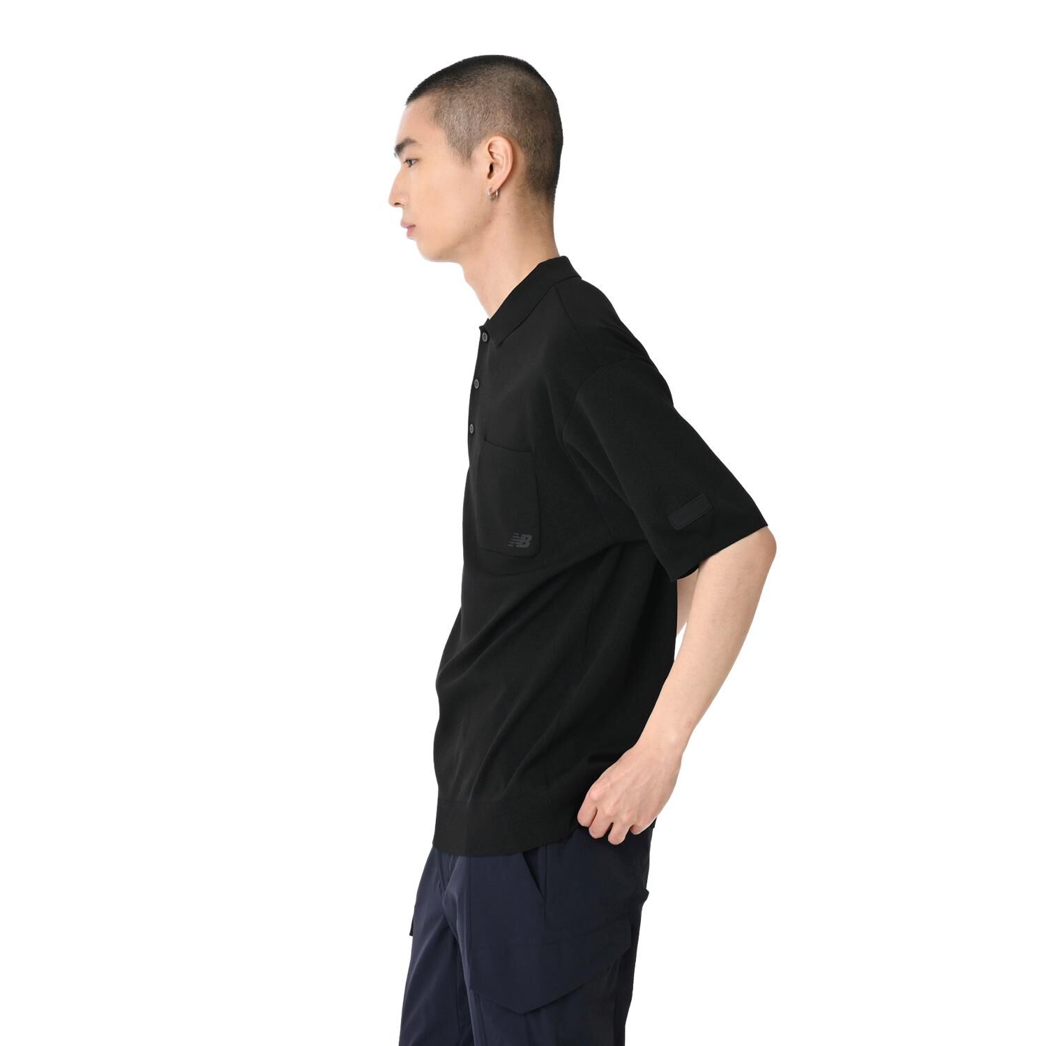 NEW BALANCE 「【NEW BALANCEｳｪｱ】M ﾆｯﾄﾎﾟﾛｼｬﾂ」|Tシャツ・カットソー|