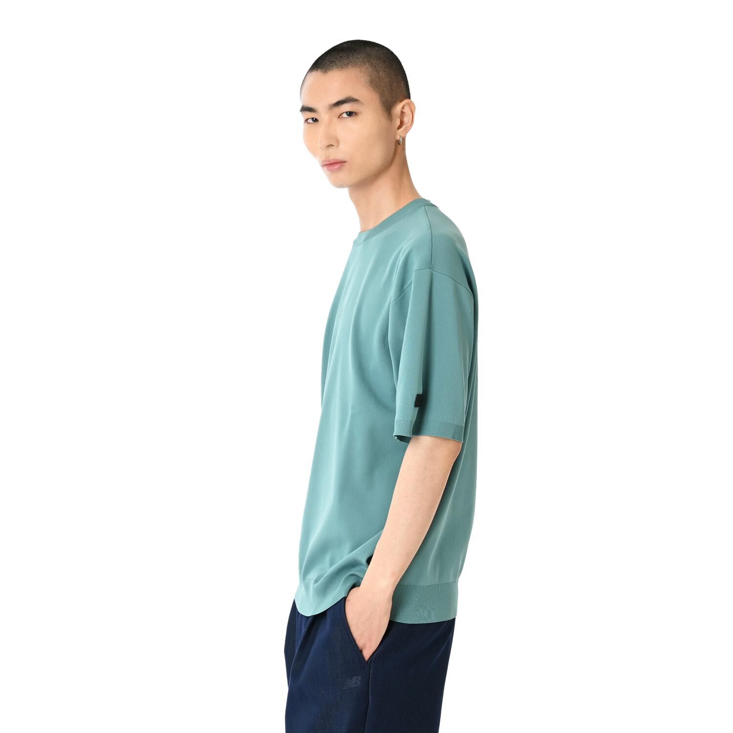 NEW BALANCE 「【NEW BALANCEｳｪｱ】M ﾆｯﾄTｼｬﾂ」|Tシャツ・カットソー|