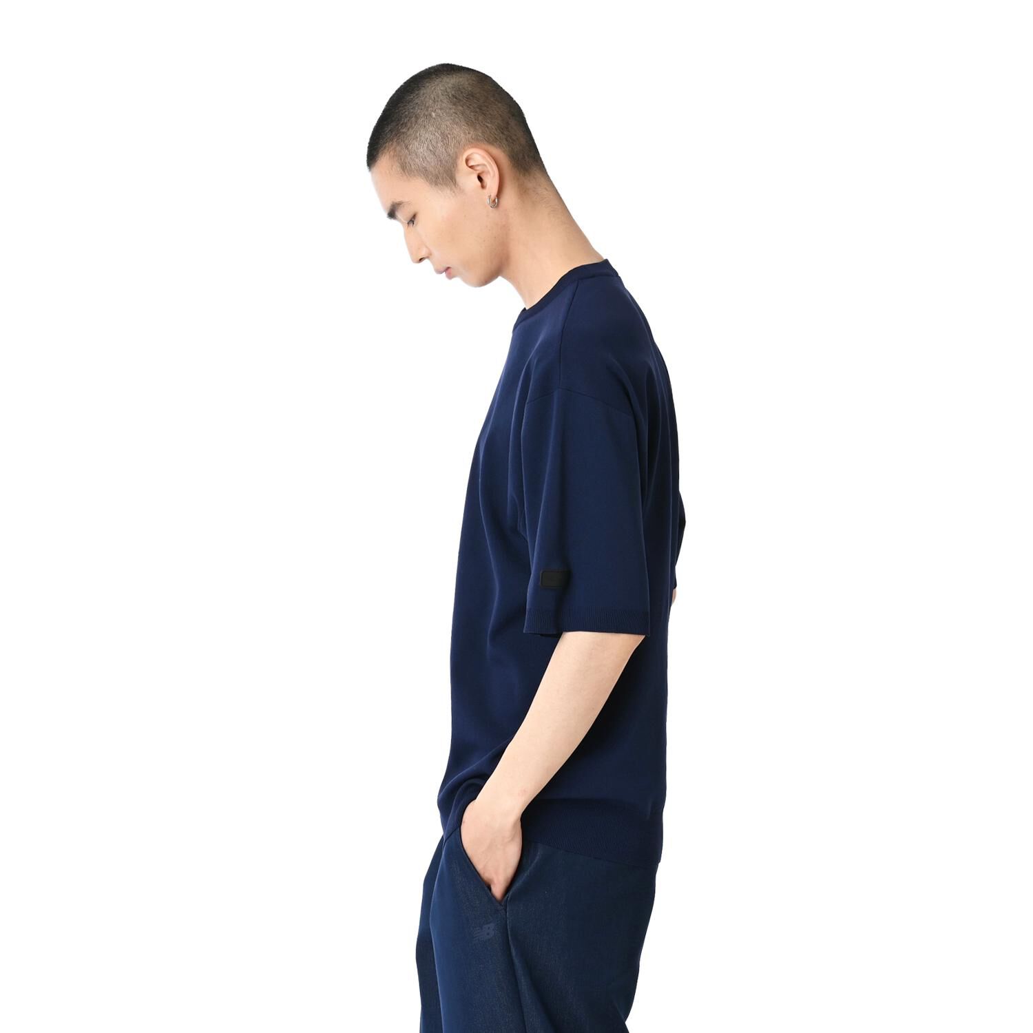 NEW BALANCE 「【NEW BALANCEｳｪｱ】M ﾆｯﾄTｼｬﾂ」|Tシャツ・カットソー|