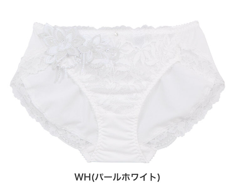 intesucre「アンテシュクレ なでしこブラ IBT363ペア スタンダードショーツ M-LL ISP363」|インナー|WH