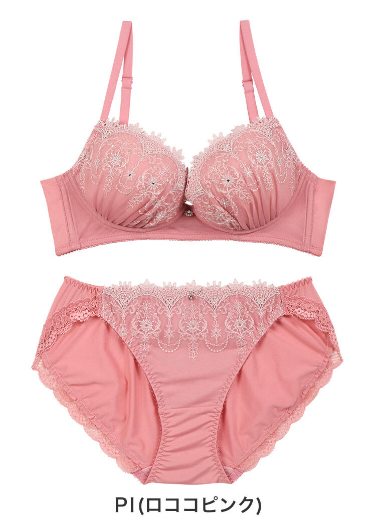 intesucre「アンテシュクレ らくしてキレイ ノンワイヤータイプ ブラセット 全3色 B-E/65-75」|インナー|