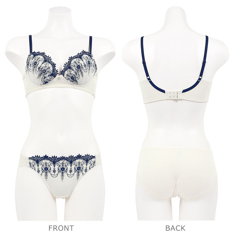 intesucre「アンテシュクレ らくしてキレイ ノンワイヤータイプ ブラセット 全3色 B-E/65-75」|インナー|