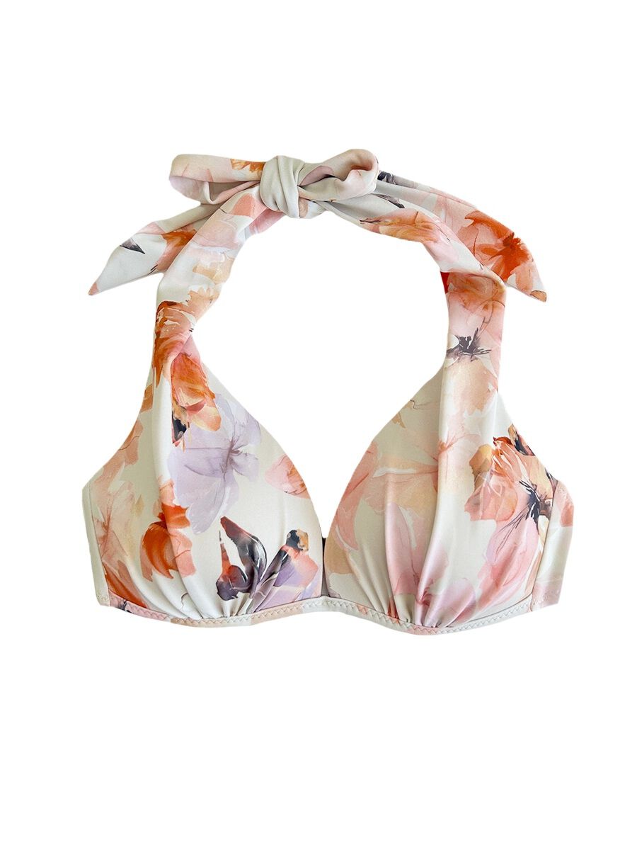 PEAK&PINE「【新作】スプリングフラワーサッシュホルタービキニ」|ビキニ|