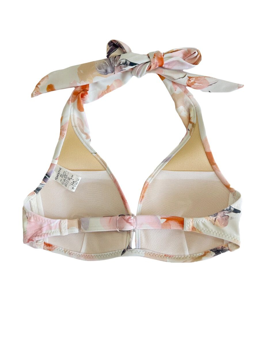 PEAK&PINE「【新作】スプリングフラワーサッシュホルタービキニ」|ビキニ|