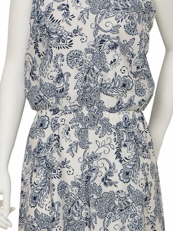 Riberce「【新作水着】ソフトエスニック柄オールインワン水着」|コンビネゾン|