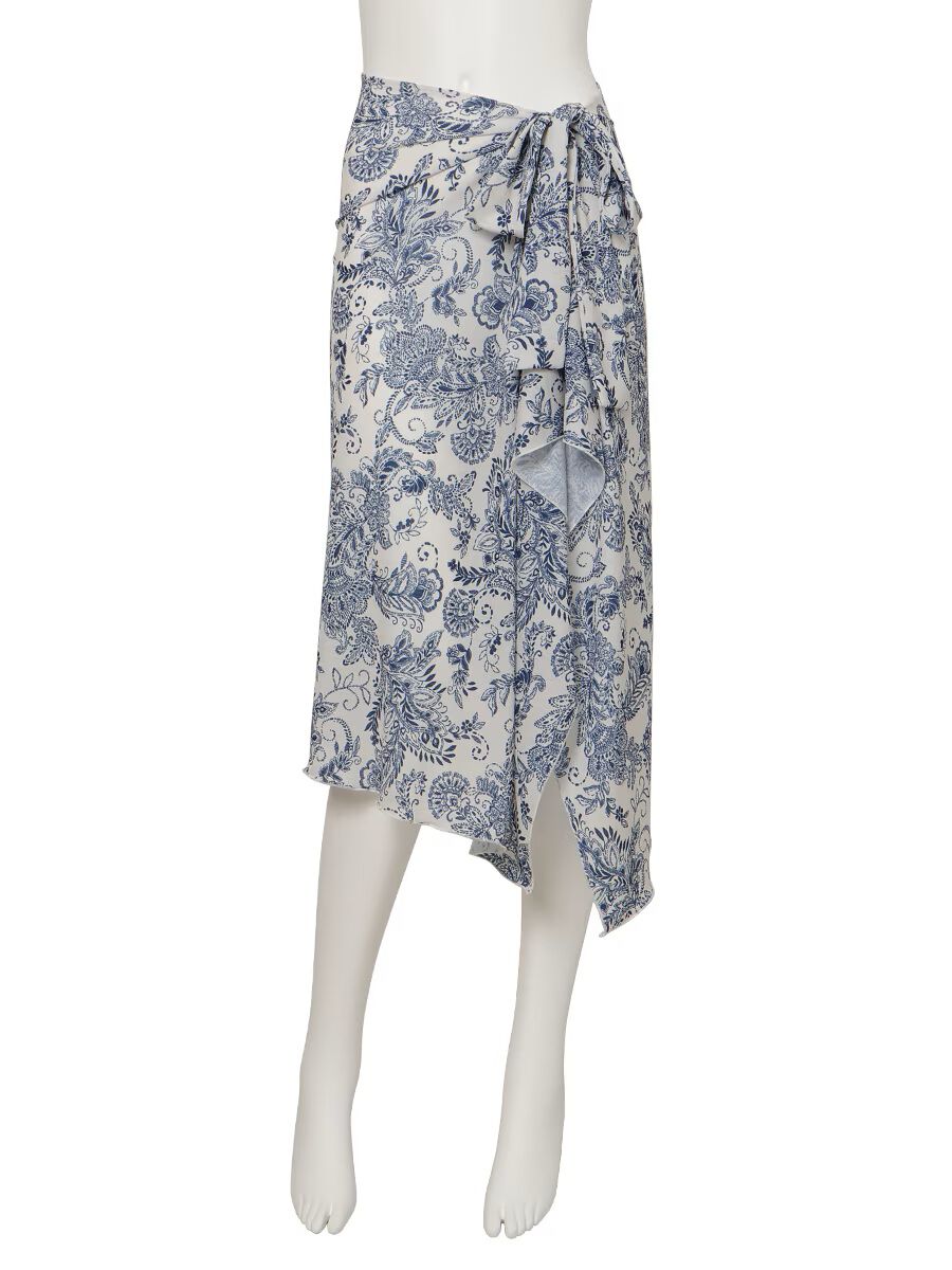 Riberce「【新作リゾートウェア】ソフトエスニック柄サロート/パレオ」|ショーツ|