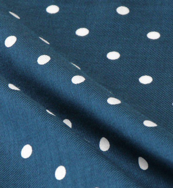 UNITED ARROWS green label relaxing「GLR シーアイランド ドット ハンカチ」|ハンカチ|