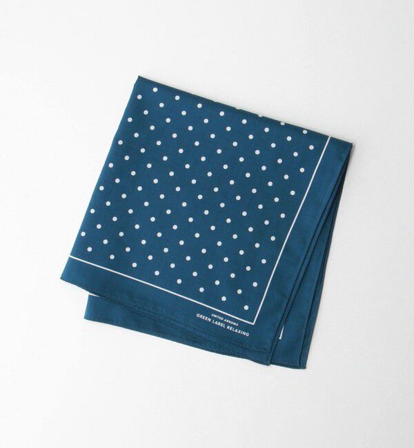 UNITED ARROWS green label relaxing「GLR シーアイランド ドット ハンカチ」|ハンカチ|ROYAL