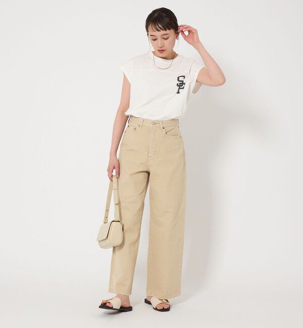 UNITED ARROWS green label relaxing「［size SHORT/TALLあり］ワイド デニム パンツ」|デニム|