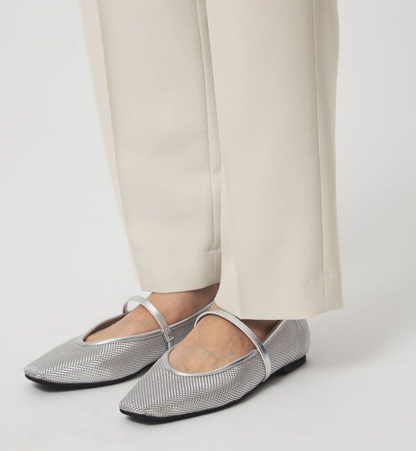 UNITED ARROWS green label relaxing「［size SHORT/TALLあり］パウドレ テーパード パンツ ナチュラル」|スラックス|