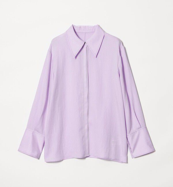 EMMEL REFINES「＜EMMEL REFINES＞EM レイヤーヒヨク ステッチ シャツ」|シャツ・ブラウス|