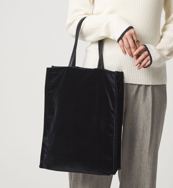 UNITED ARROWS green label relaxing「スクエア サブバッグ / トートバッグ」|トートバッグ|BLACK