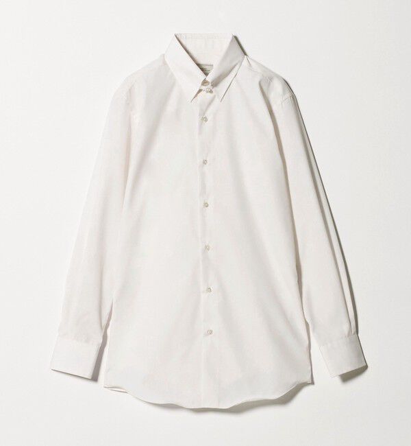 UNITED ARROWS green label relaxing「コットン ソリッド タブカラー ドレスシャツ -イージーアイロン-」|シャツ・ブラウス|