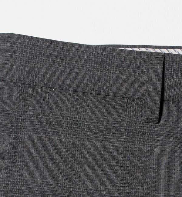 UNITED ARROWS green label relaxing「REDA グレンチェック HX 1プリーツ スーツパンツ」|スーツ|