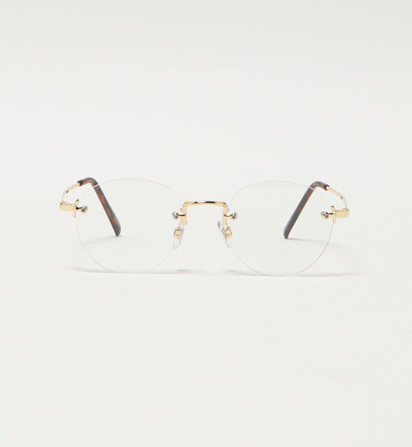 UNITED ARROWS green label relaxing「＜noeyedia＞NE453 メガネ」|メガネ|GOLD