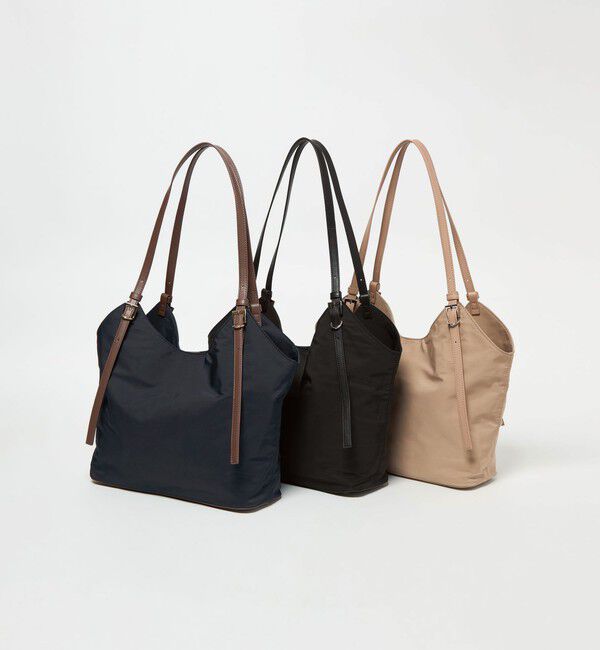 UNITED ARROWS green label relaxing「【WEB限定】2WAYバックルハンドル トートバッグ / ショルダーバッグ / A4サイズ はっ水」|トートバッグ|