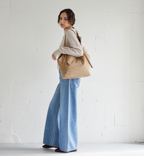 UNITED ARROWS green label relaxing「【WEB限定】2WAYバックルハンドル トートバッグ / ショルダーバッグ / A4サイズ はっ水」|トートバッグ|