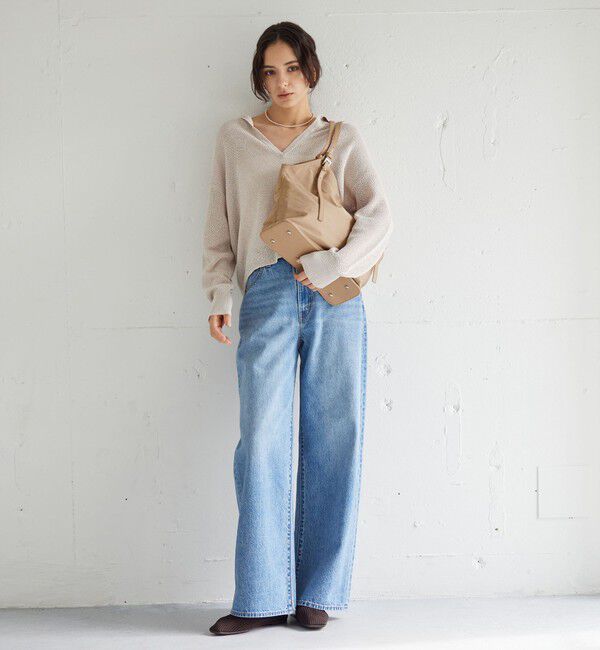 UNITED ARROWS green label relaxing「【WEB限定】2WAYバックルハンドル トートバッグ / ショルダーバッグ / A4サイズ はっ水」|トートバッグ|