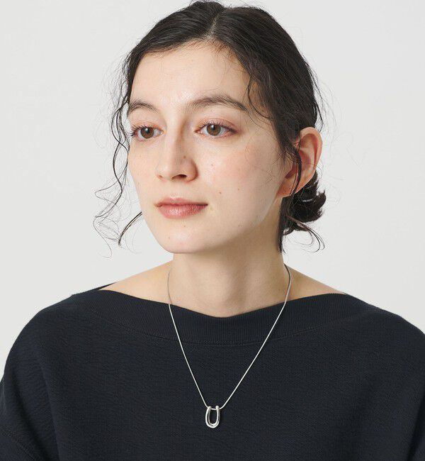 BEAUTY&YOUTH UNITED ARROWS「Uモチーフ チェーン ネックレス」|ネックレス|