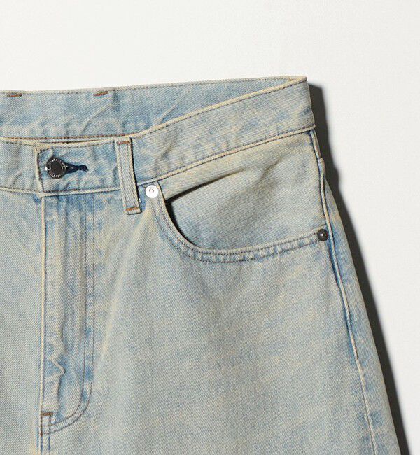 MONKEY TIME「デニム カーブ パンツ」|チノ|