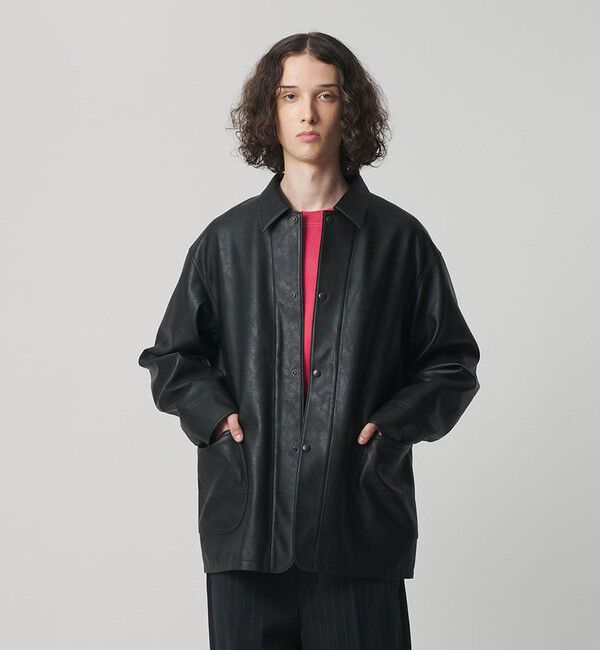 MONKEY TIME「レザーライク カバーオール」|その他|