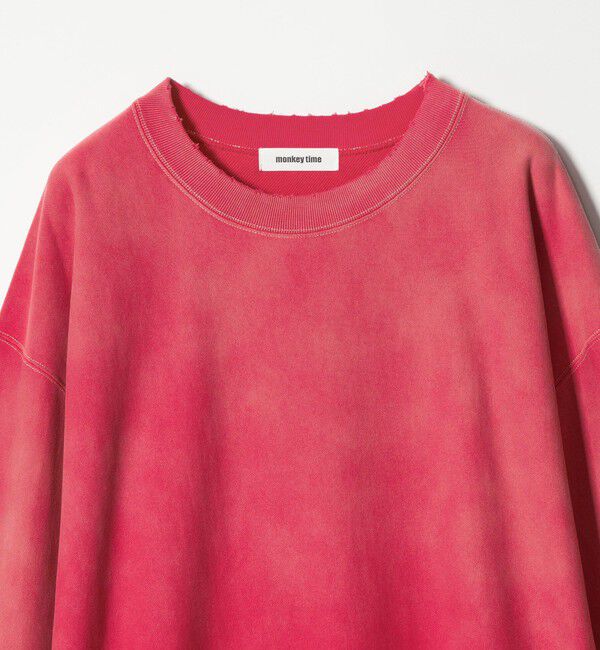 MONKEY TIME「サンフェード フレンチテリー クルーネック スウェット」|Tシャツ・カットソー|