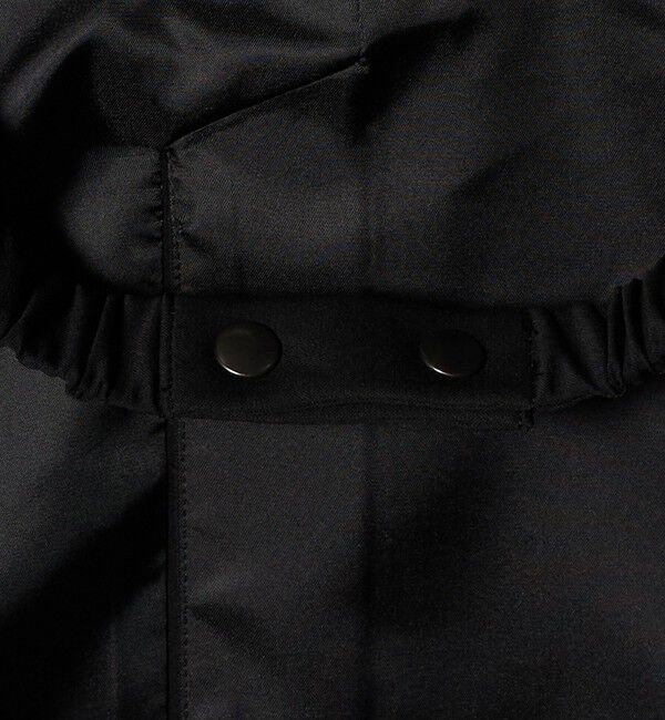 ATTISESSION「＜ATTISESSION＞ベルテッド ダブルブレスト ジャケット ブラック」|テーラードジャケット|