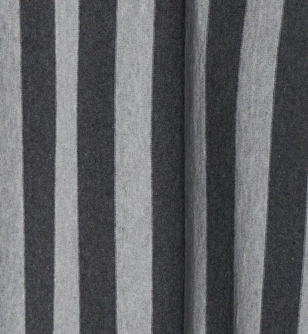 ATTISESSION「＜ATTISESSION＞コットン ストライプ ラガー シャツ」|ポロシャツ|