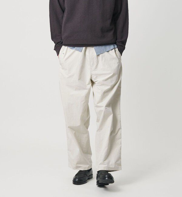 BEAUTY&YOUTH UNITED ARROWS「シェード ナイロン オーバーパンツ NO.11」|チノ|