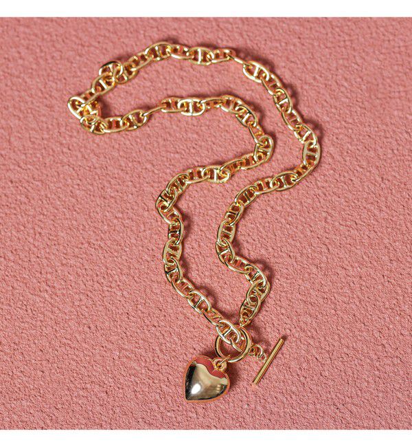Ray BEAMS 「マリンチェーン マンテル ハート ネックレス」|ネックレス|