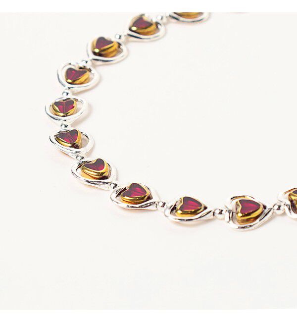 Ray BEAMS 「Otro Accesorio / ハート レイヤード ネックレス」|ネックレス|