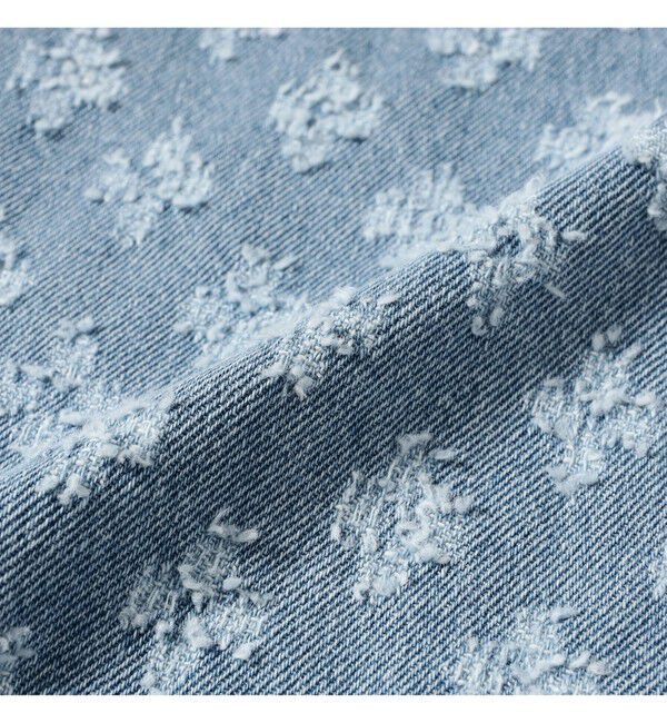 Ray BEAMS 「ジャカード デニム パンツ」|デニム|