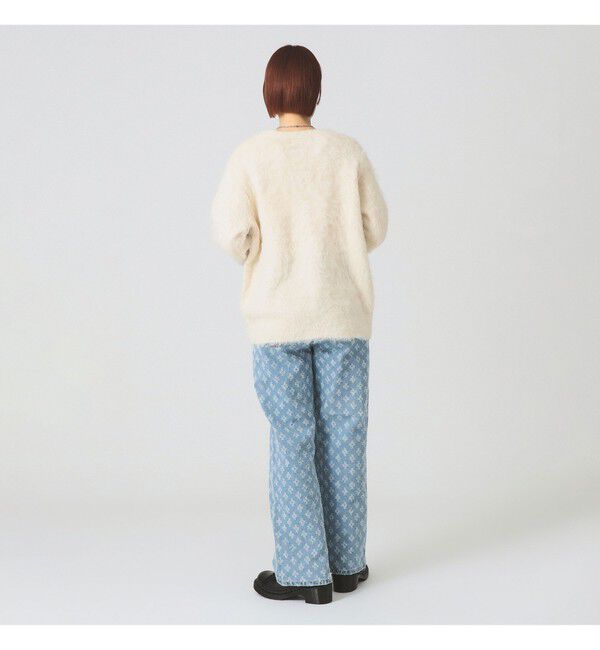 Ray BEAMS 「ジャカード デニム パンツ」|デニム|