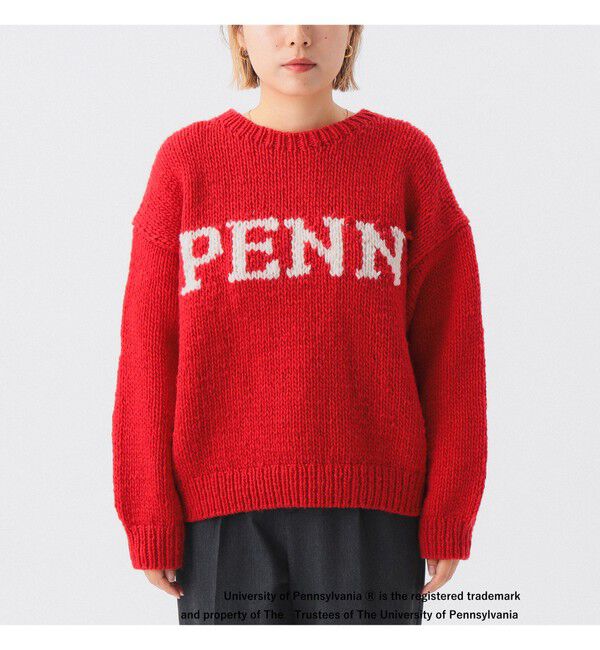 BEAMSBOY「【別注】THE BOOKSTORE / Hand Logo Sweater 25FW」|ニット・セーター|