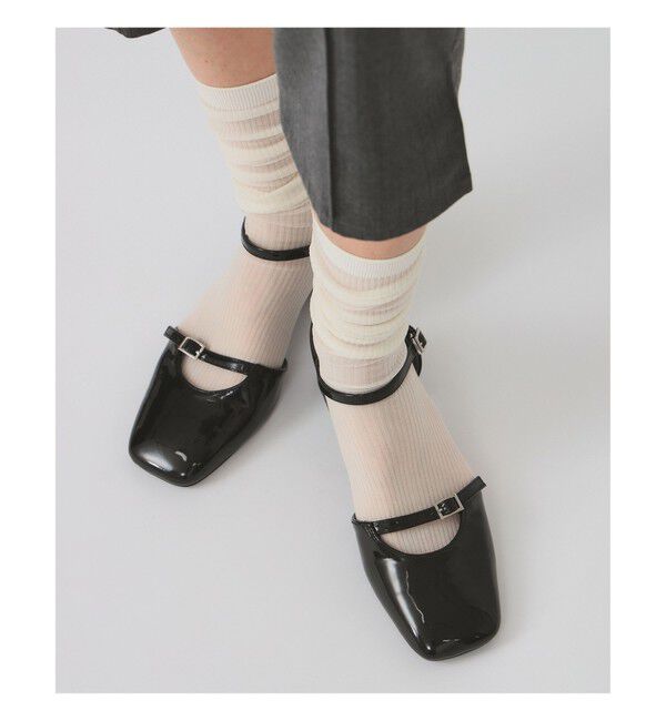 Ray BEAMS 「ストラップ ベルト パンプス」|パンプス|