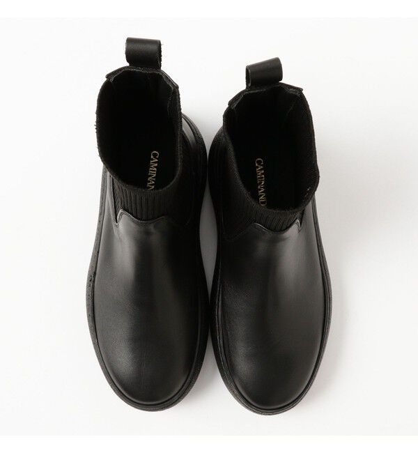 Demi-Luxe BEAMS 「CAMINANDO / アンクル リブ ブーツ」|パンプス|