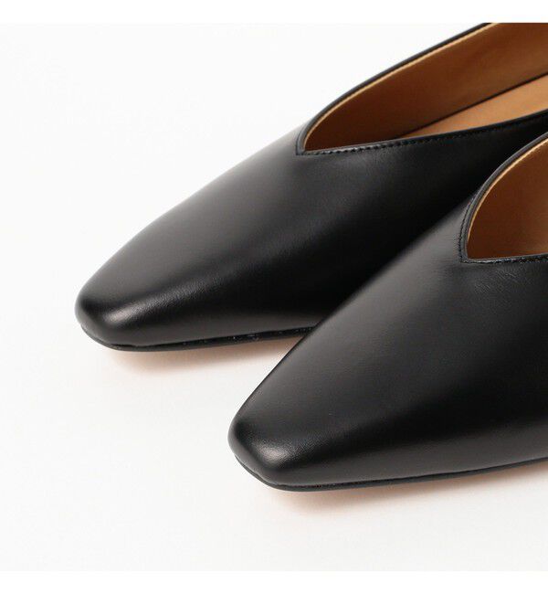 Demi-Luxe BEAMS 「Vカット フラット パンプス」|パンプス|